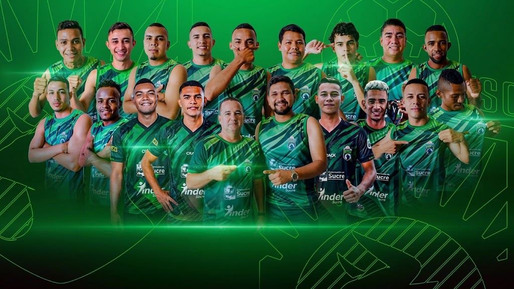 Todos los integrantes de Sucreños FSC posan para la foto.