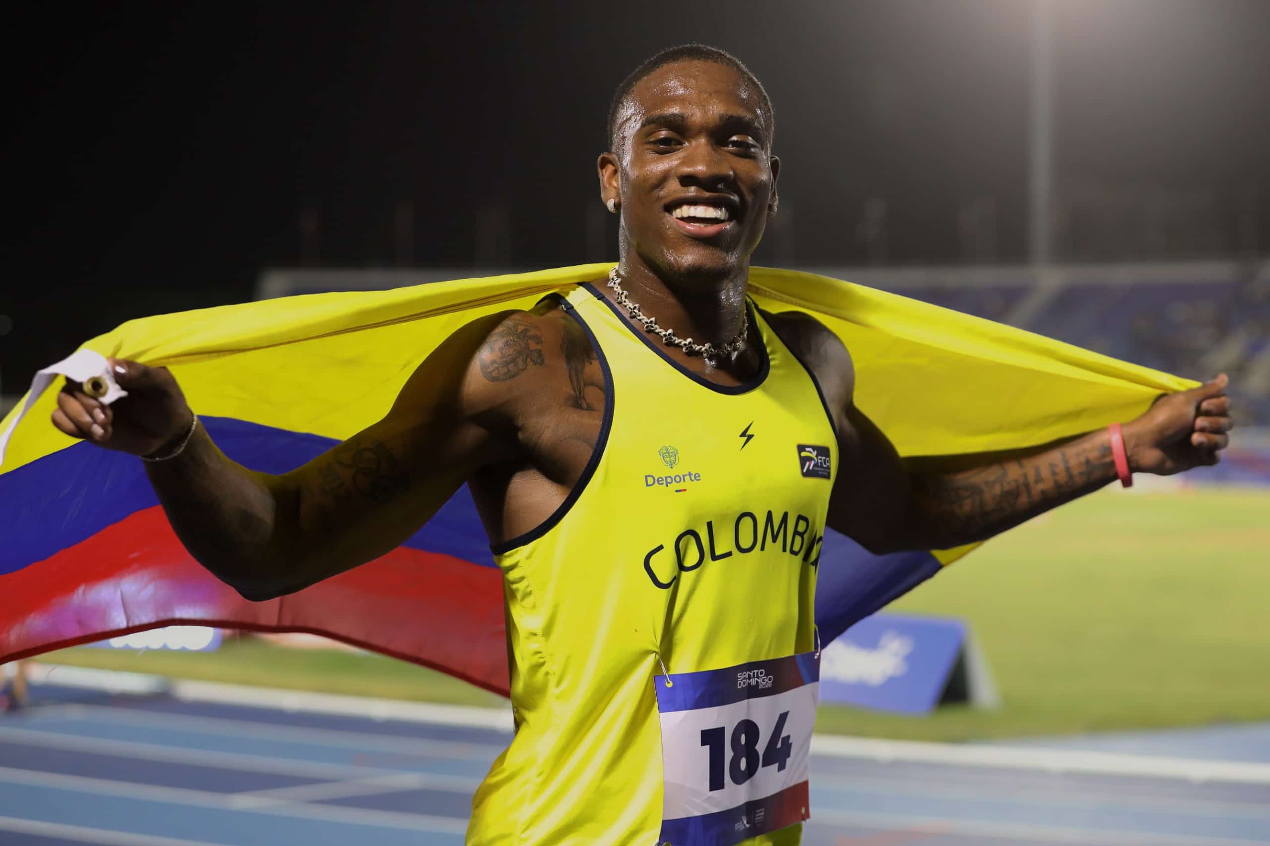 Ronal Longa, atleta medallista.
