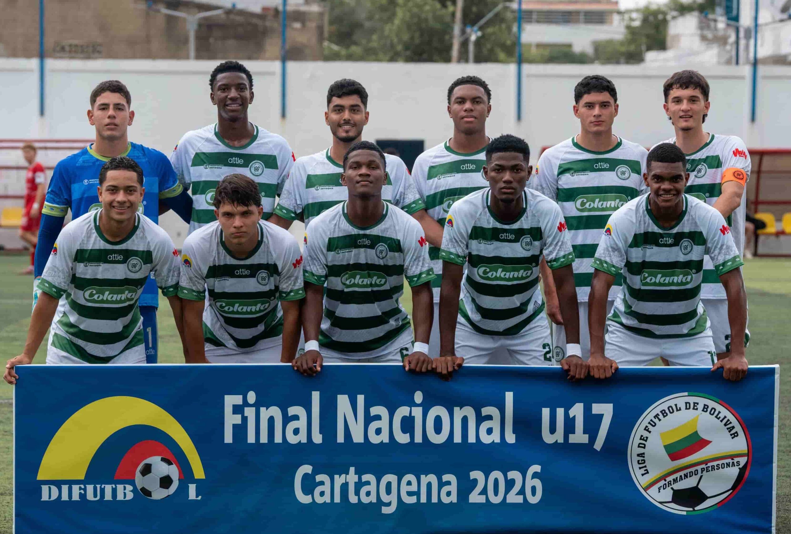 Nómina titular del equipo de Antioquia.